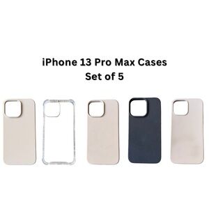 iPhone 13 Pro Max Neutral Colored Cases Bundle